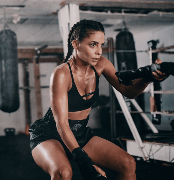 Photo d'exercice de cardio à la corde pendant les 15 minutes de booster chez 3X15.